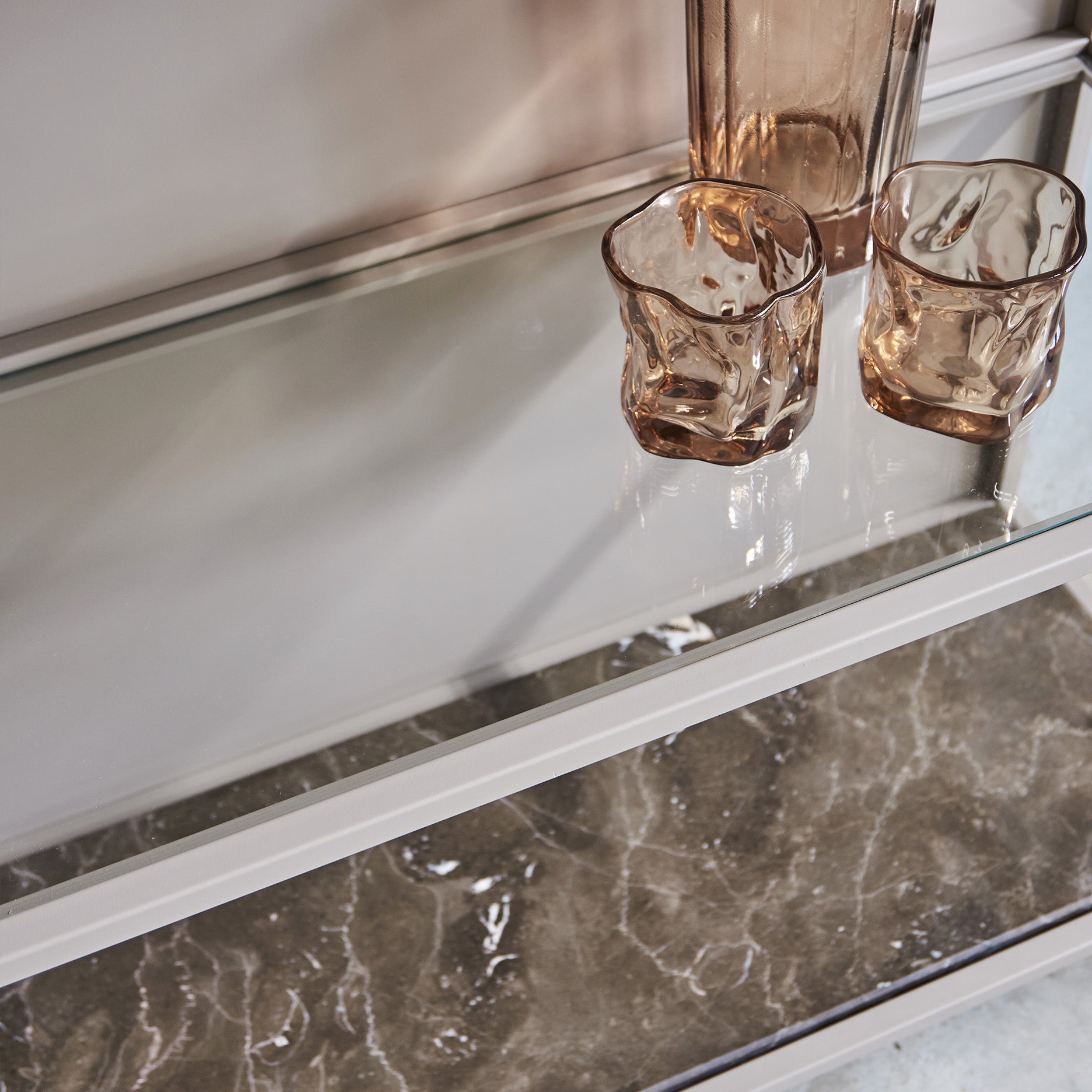 Mason II Reol - lysebrun metal